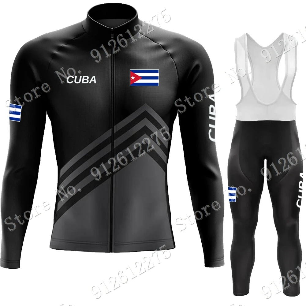 Cycling Gear Jersey - Conjunto de Jersey de Ciclismo Cuba,