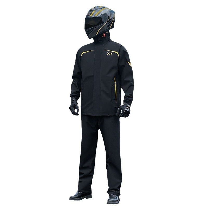 Cycling Gear In Rain - Chubasquero derramado para motocicleta, pantalones, chaqueta