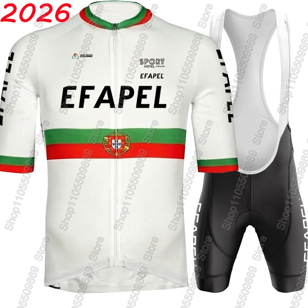 Cycling Gear Jersey - Conjunto de Jersey de Ciclismo Efapel