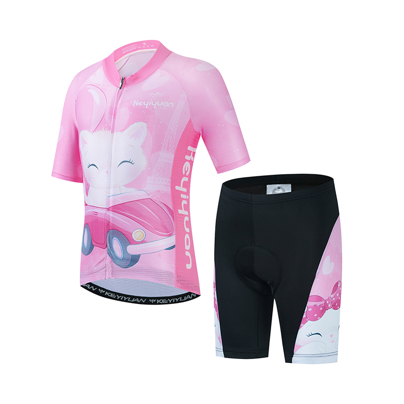 Cycling Gear Jersey - KEYIYUAN-Conjunto de Jersey de Ciclismo de