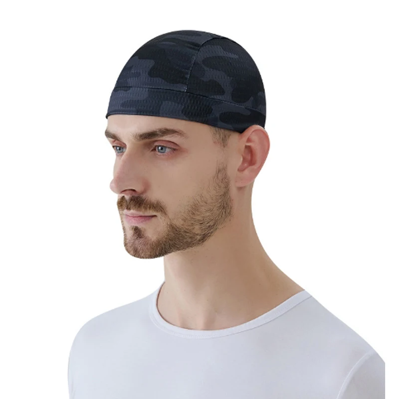 Cycling Gear Helmet - Gorro transpirable de seda de hielo