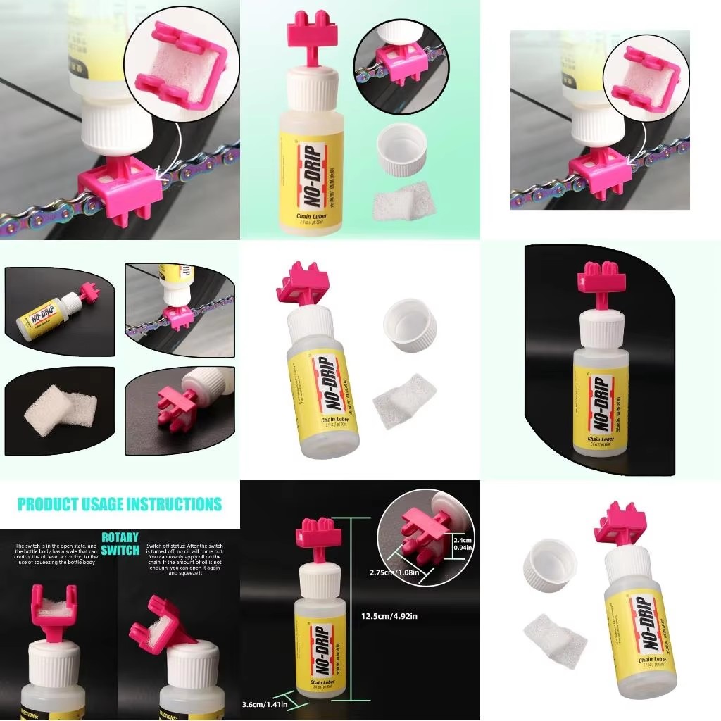 Bicycle Chain Lubricant - 1 Juego de Lubricante para Bicicleta,