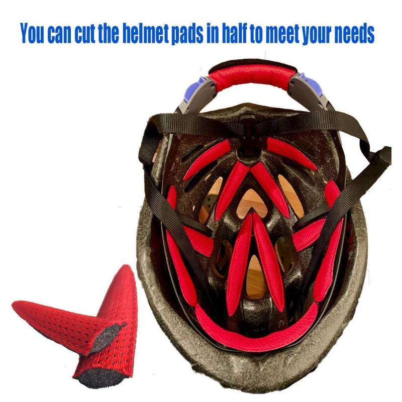 Cycling Gear Helmet - Juego de 27 Piezas de Almohadillas
