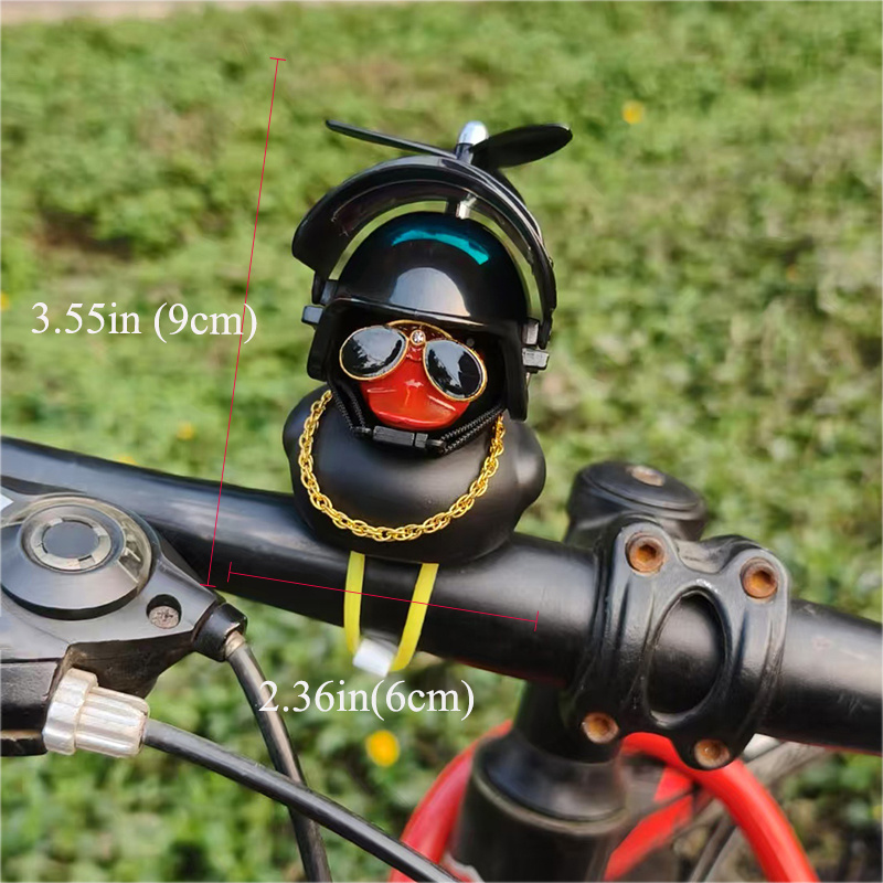 Bonito pato de goma para manil - Yellow Cycling Gear reseña y precio