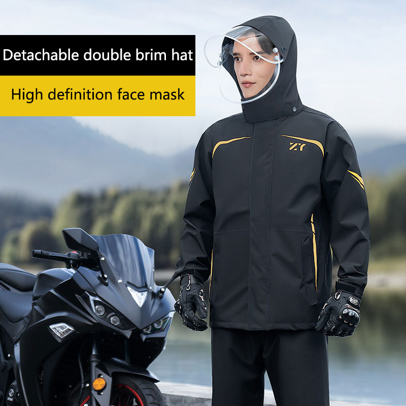 Chubasquero derramado para mot - Cycling Gear In Rain reseña y precio