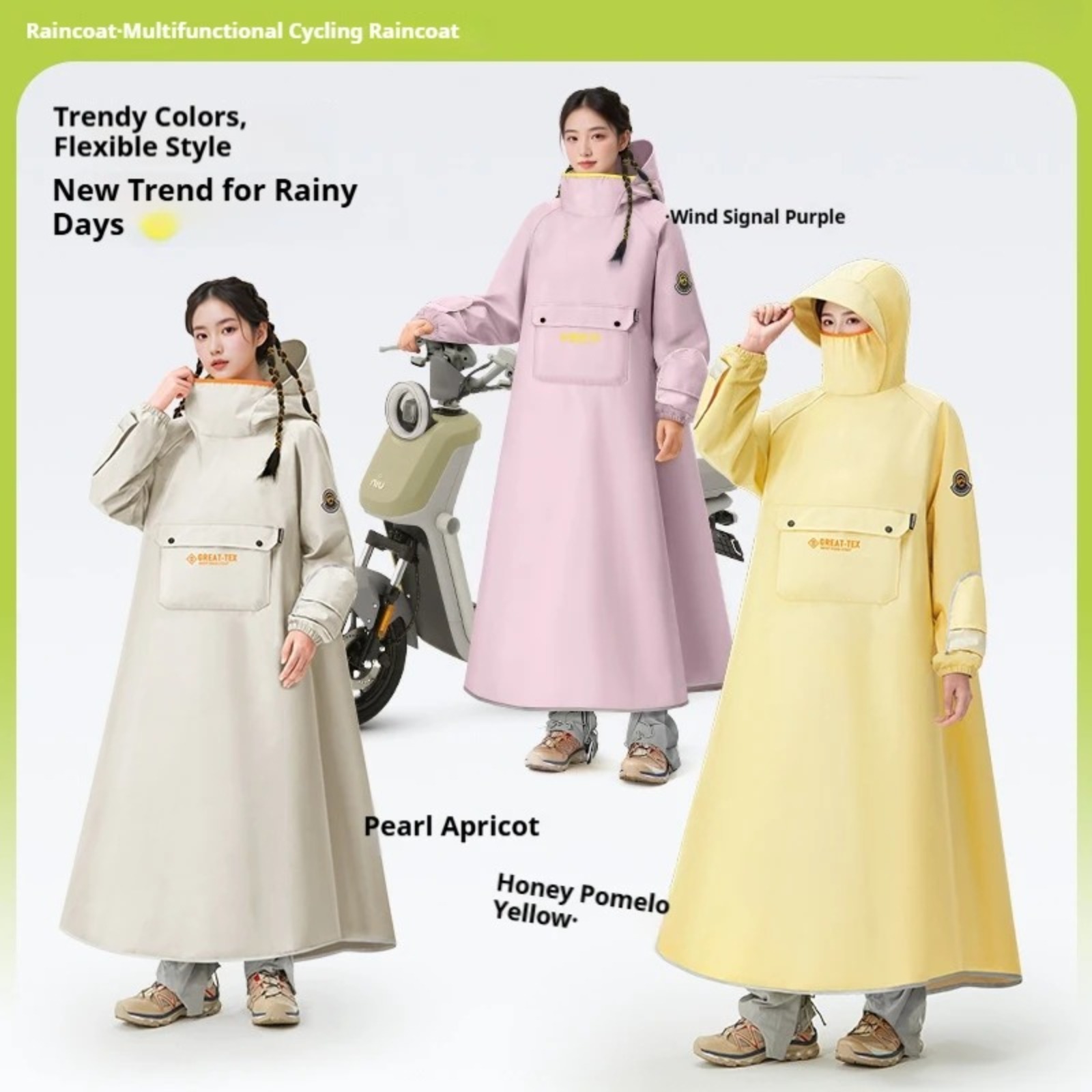 Poncho Impermeable para Ciclis - Cycling Gear In Rain reseña y precio
