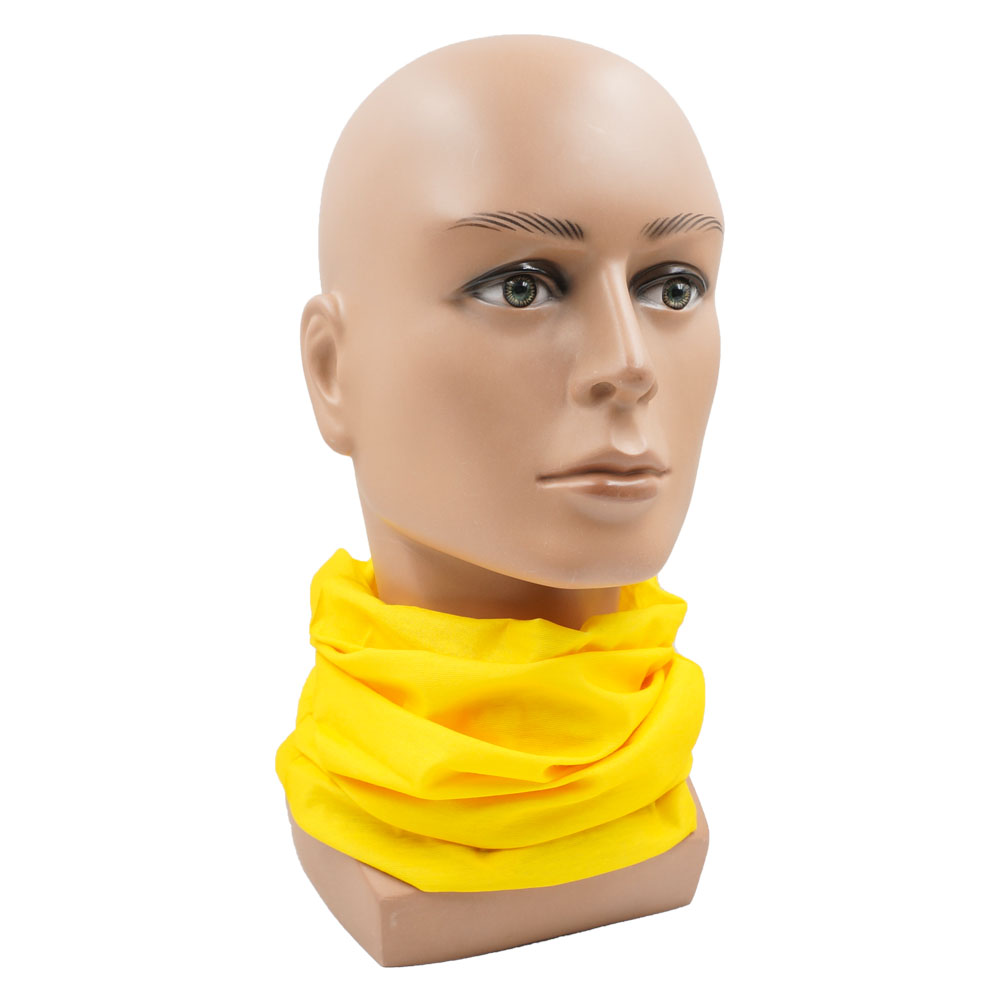 Bandana de tubo amarillo para  - Yellow Cycling Gear reseña y precio