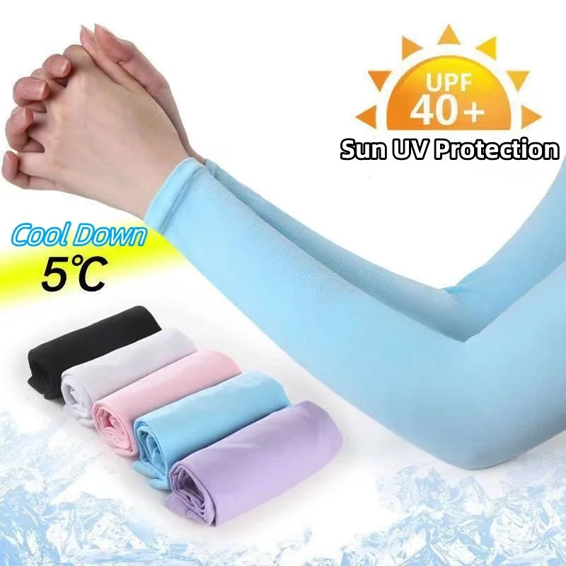 Manguitos de seda helada con p - Cycling Protective Gear reseña y precio