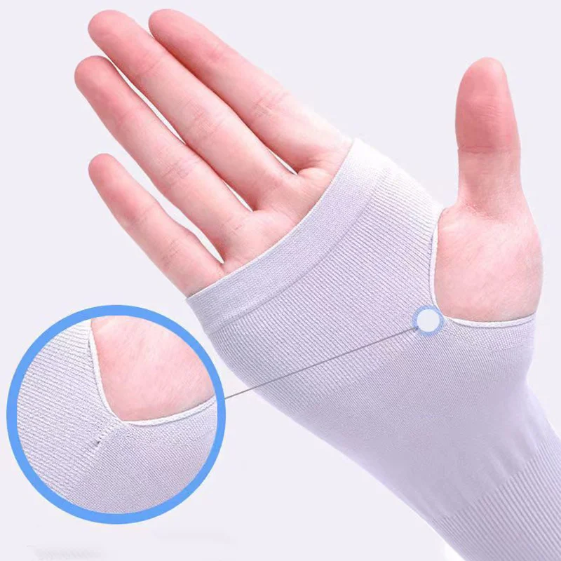 Manguitos de seda helada con p - Cycling Protective Gear reseña y precio