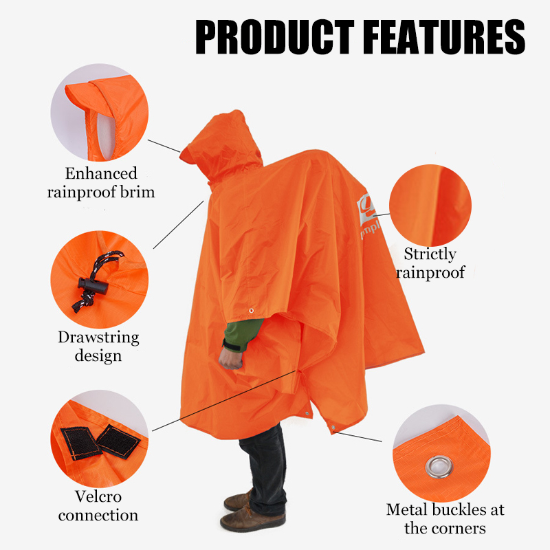 Poncho Impermeable 3 en 1, Lig - Cycling Gear In Rain reseña y precio