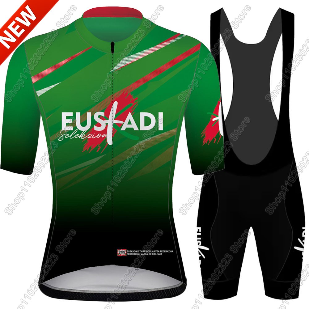 Conjunto de Ciclismo Euskadi T - Cycling Gear Jersey reseña y precio