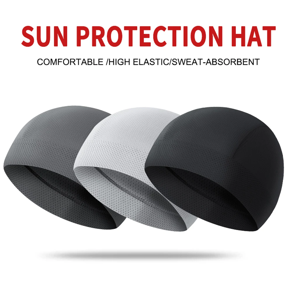 Gorro transpirable de seda de  - Cycling Gear Helmet reseña y precio