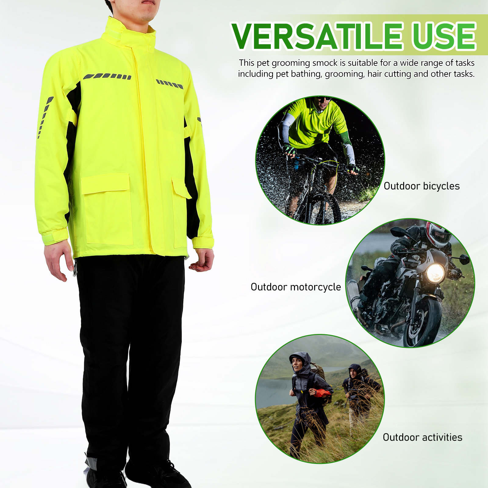 Conjunto de 1 pieza para hombr - Cycling Gear In Rain reseña y precio
