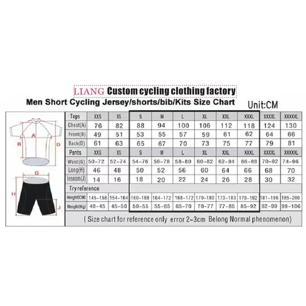 Conjunto de Ropa de Ciclismo Q - Cycling Gear Jersey reseña y precio
