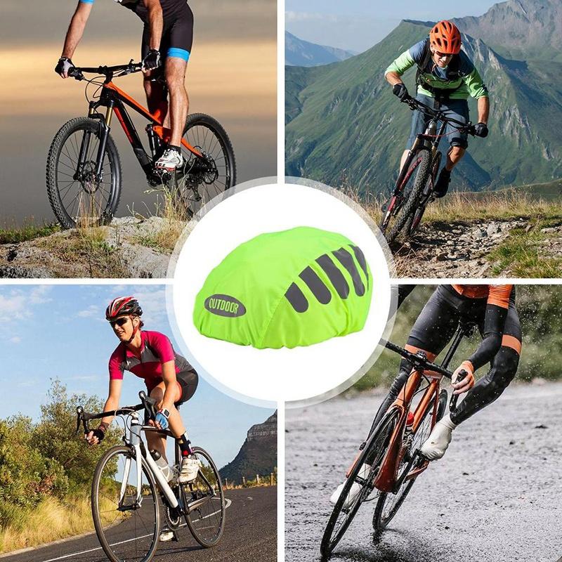 Cubierta para casco de bicicle - Cycling Gear In Rain reseña y precio
