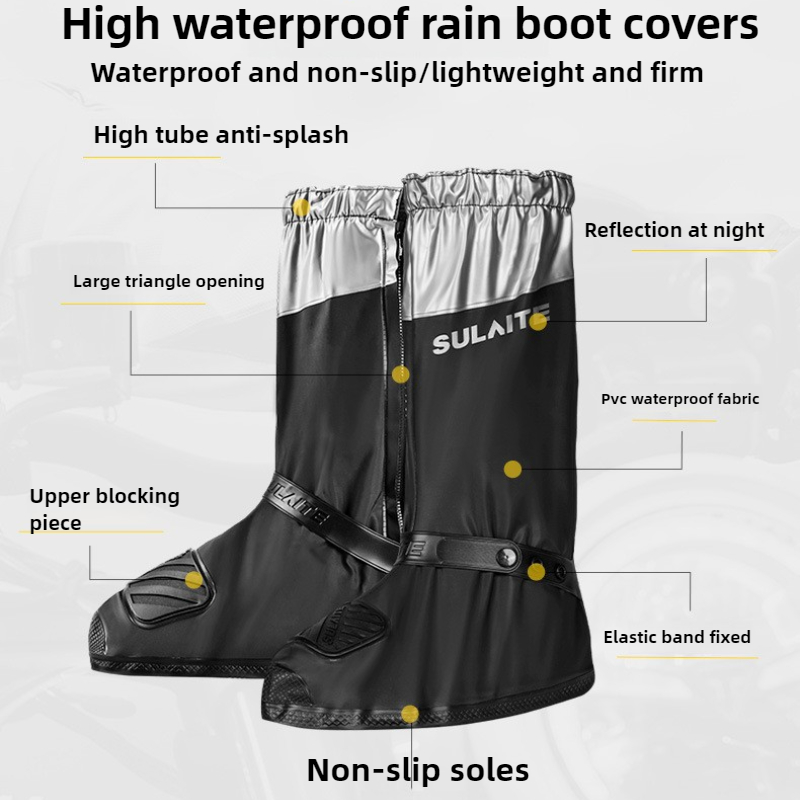 SULAITE Botas de lluvia para m - Cycling Gear In Rain reseña y precio